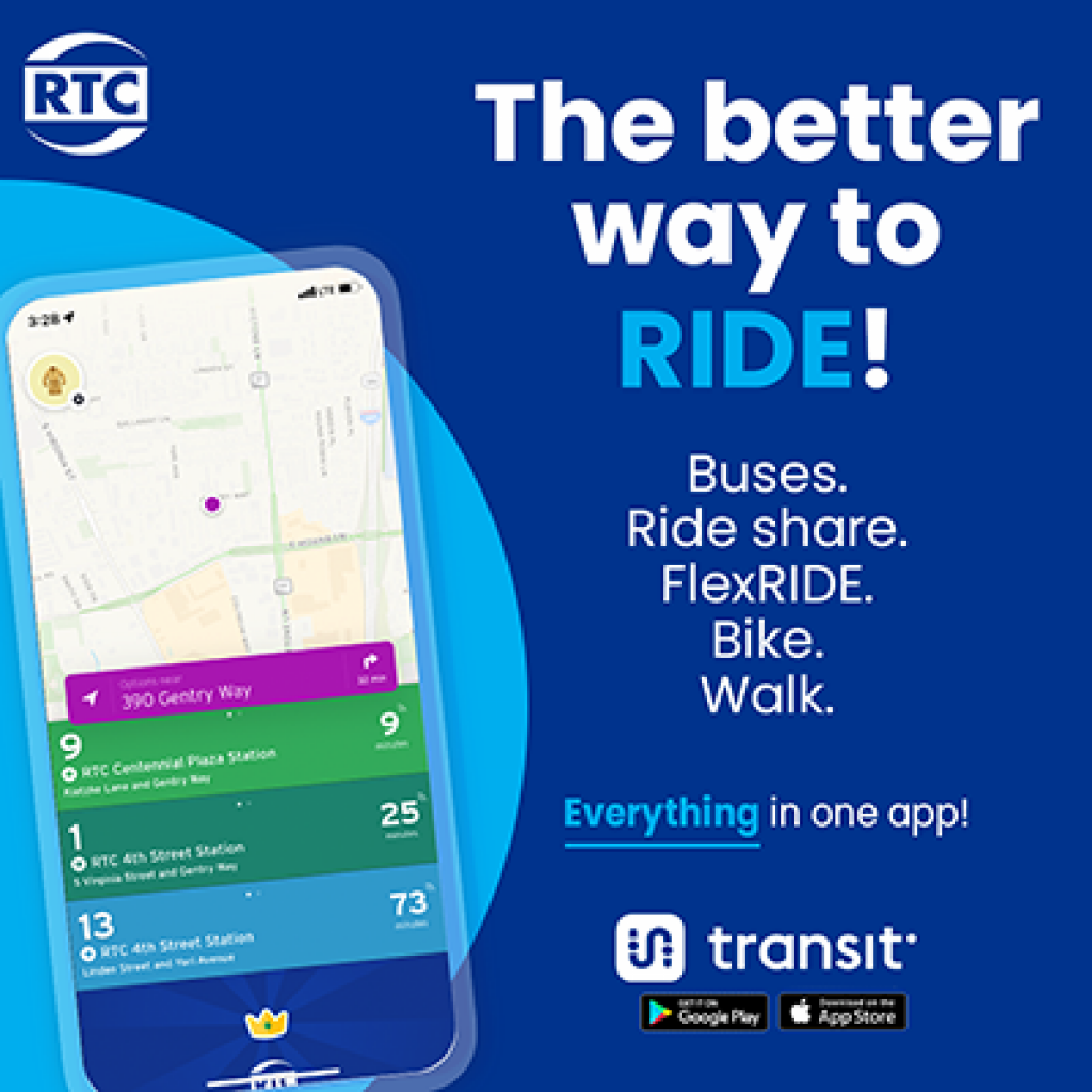 RTC Washoe Transit App - The better way to Ride