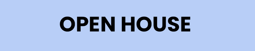 Open House Text Banner