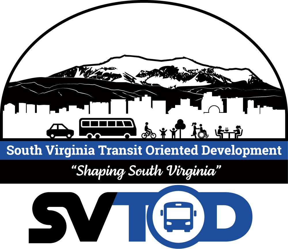 SVTOD Study Logo with icons of transit