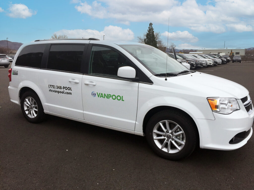 Vanpool van